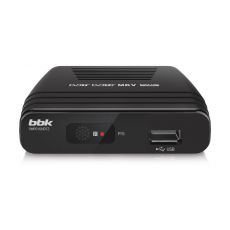 Ресивер DVB-T2 BBK SMP016HDT2 черный